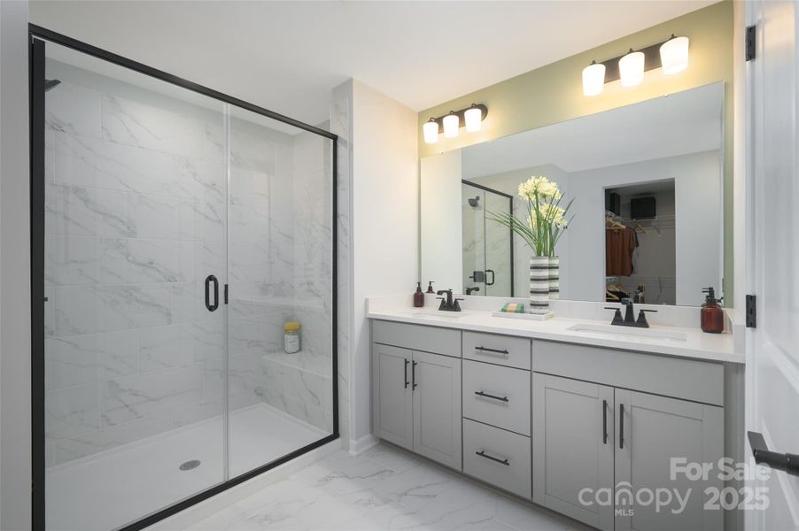 Furnished interior view inside a new home in North Creek Village, Huntersville (Image 5).