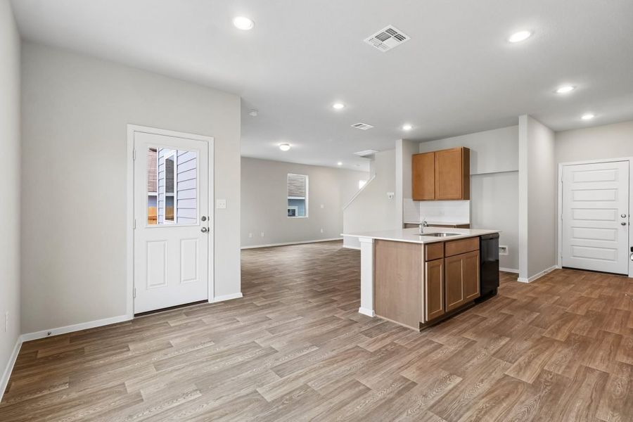 Furnished interior view inside a new home in Edgebrooke, Pflugerville (Image 6).