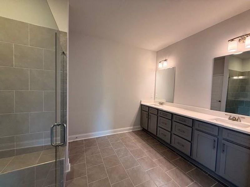 Furnished interior view inside a new home in Cooper's Walk, Loganville (Image 9). Furnished interior view inside a new home in Cooper's Walk, Loganville (Image 9).