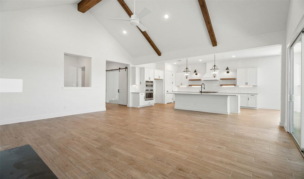 Open great room (*Photo not of actual home and used for illustration purposes only.) Open great room (*Photo not of actual home and used for illustration purposes only.)