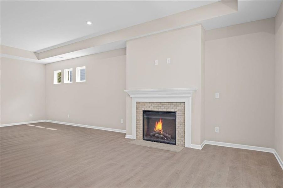 Spacious, unfurnished interior of a new home in Easton Park, Dallas (Image 28).