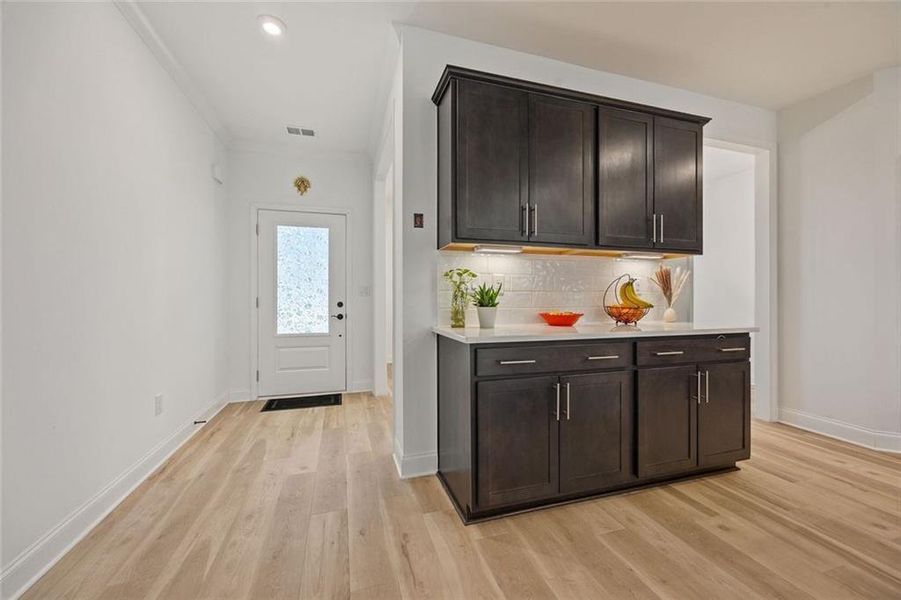 Furnished interior view inside a new home in , Cumming (Image 5).