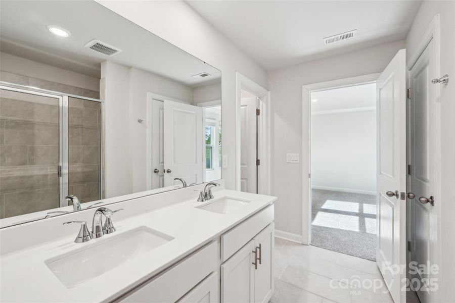 Furnished interior view inside a new home in Seattle Crossing, Shelby (Image 6).