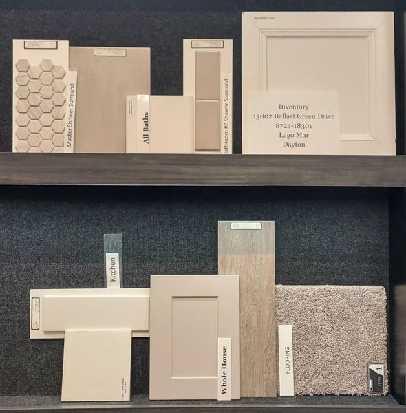 Sample of building materials used in homes in Lago Mar, Texas City (Image 8).