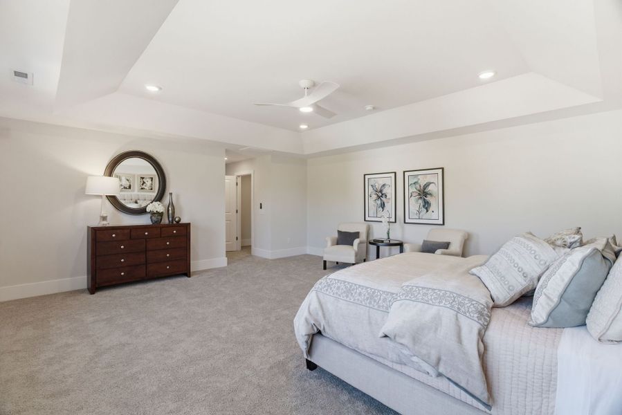Furnished interior view inside a new home in Parc Northwest, Elon (Image 18).