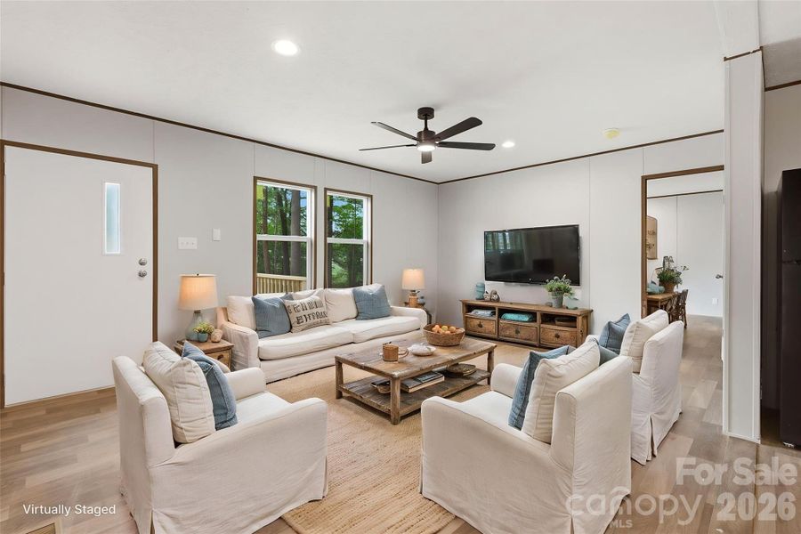 Furnished interior view inside a new home in , Lincolnton (Image 4).