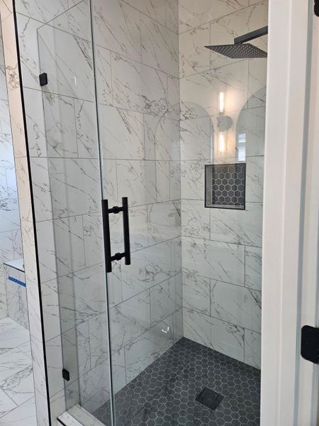 Close-up of interior finishes inside a home in , Humble (Image 8).