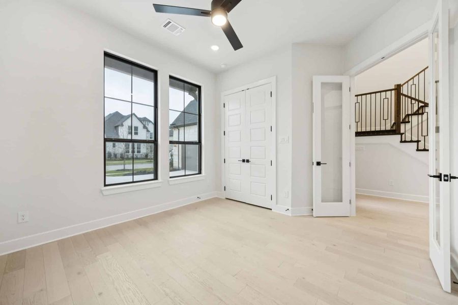 Representative unfurnished interior of a home built from the Danville by Chesmar Homes in Canyon Falls 70s, Northlake (Image 9).