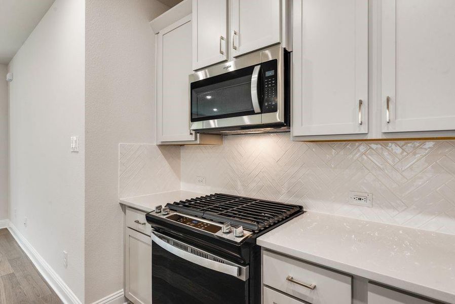 Furnished interior view inside a new home in Spiritas Ranch, Little Elm (Image 9).
