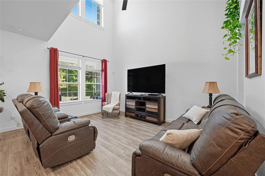 Furnished interior view inside a new home in , Flower Mound (Image 8).