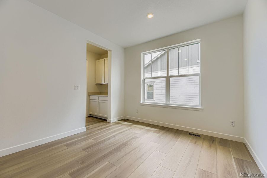 Spacious, unfurnished interior of a new home in Macanta: The Grand Collection, Castle Rock (Image 10). Spacious, unfurnished interior of a new home in Macanta: The Grand Collection, Castle Rock (Image 10).