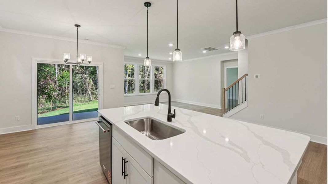 Furnished interior view inside a new home in Westport, York (Image 3).