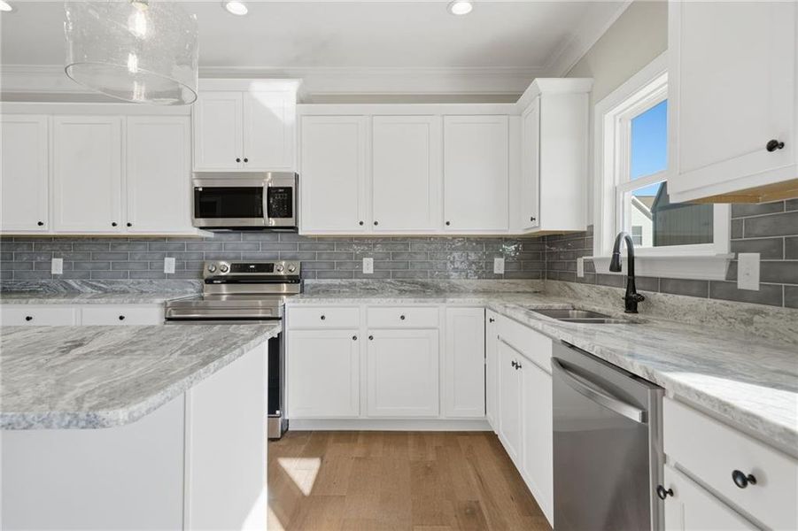 Furnished interior view inside a new home in , Ball Ground (Image 10).