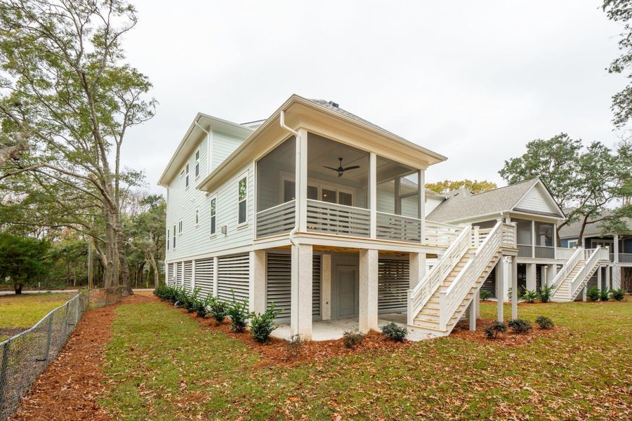 Exterior details and patio area of a home in , Mount Pleasant (Image 34).