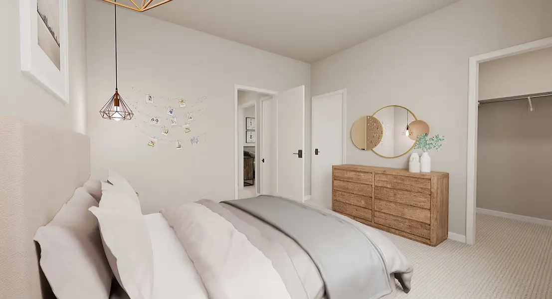 Representative furnished interior of a home built from the 2 by Tri Pointe Homes in Sugar Mill Village, Longmont (Image 21).