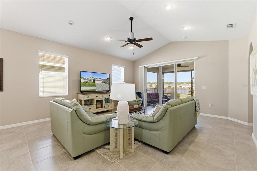 Furnished interior view inside a new home in , Palm Coast (Image 28).