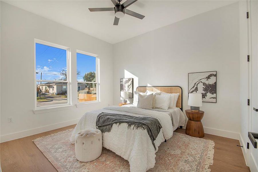 Furnished interior view inside a new home in , Dallas (Image 6).