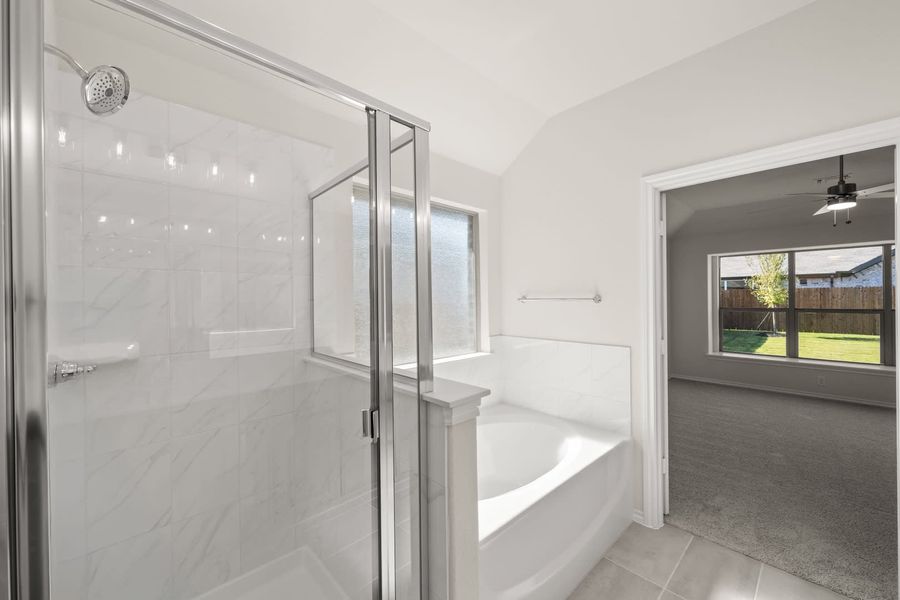 Furnished interior view inside a new home in Summer Crest, Fort Worth (Image 15). Furnished interior view inside a new home in Summer Crest, Fort Worth (Image 15).