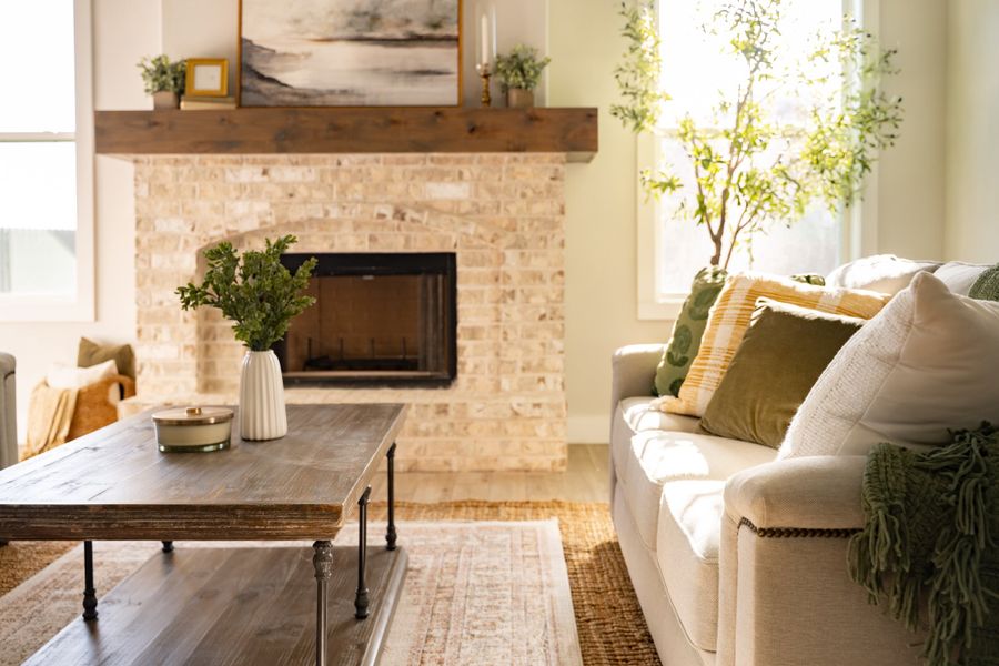 Furnished interior view inside a new home in Stella Ranch, Bryan (Image 15).