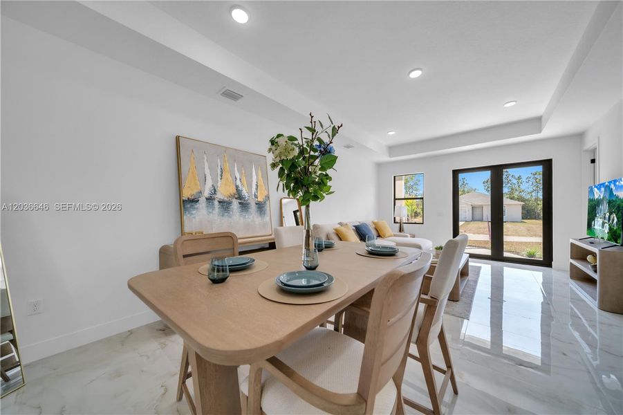 Furnished interior view inside a new home in , Labelle (Image 19). Furnished interior view inside a new home in , Labelle (Image 19).