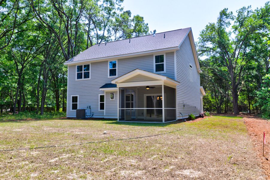 Exterior details and patio area of a home in , Charleston (Image 27).