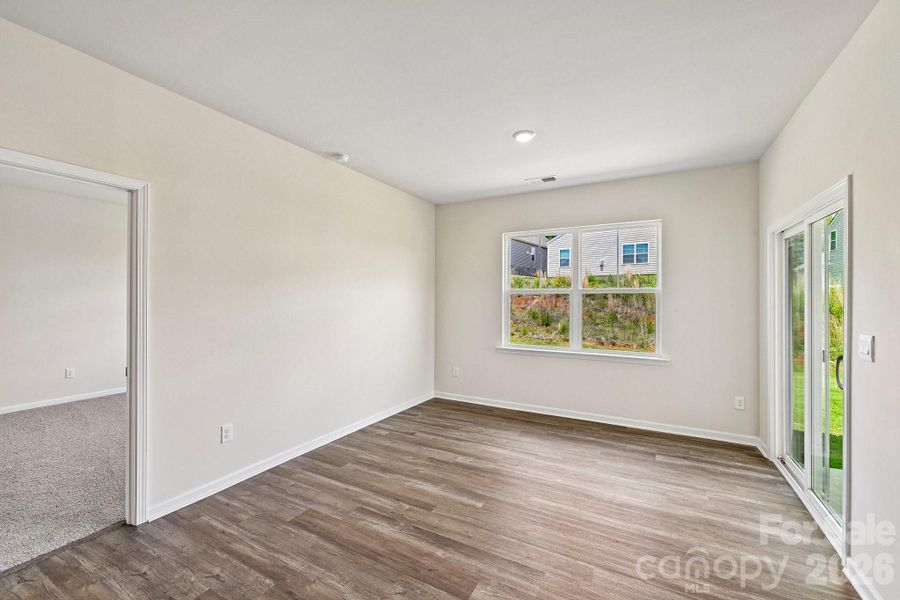 Spacious, unfurnished interior of a new home in Cline Village, Conover (Image 22). Spacious, unfurnished interior of a new home in Cline Village, Conover (Image 22).