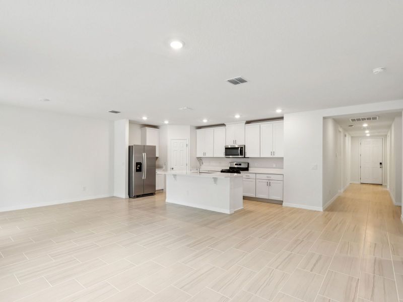 Spacious, unfurnished interior of a new home in Fox Pointe at Rivers Edge, Leesburg (Image 10). Spacious, unfurnished interior of a new home in Fox Pointe at Rivers Edge, Leesburg (Image 10).