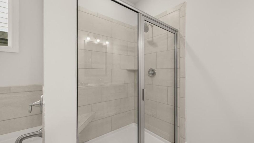 Furnished interior view inside a new home in Hamptons at Riverwood North, Dallas (Image 58).