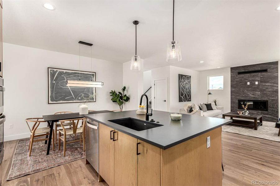 Furnished interior view inside a new home in West Grange, Longmont (Image 16).