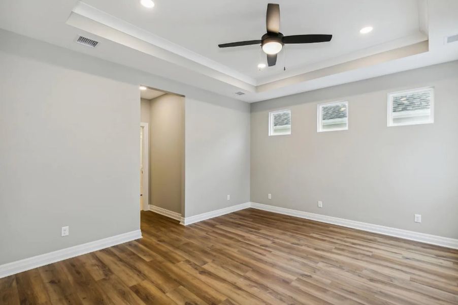 Spacious, unfurnished interior of a new home in The Courtyards at Cornerstone, Andover (Image 10). Spacious, unfurnished interior of a new home in The Courtyards at Cornerstone, Andover (Image 10).