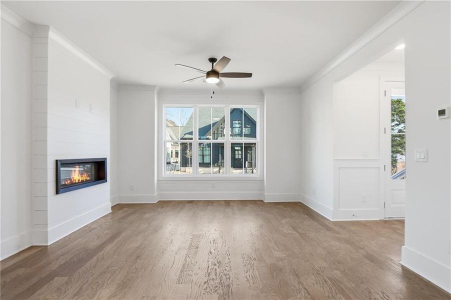 Spacious, unfurnished interior of a new home in , Roswell (Image 36).