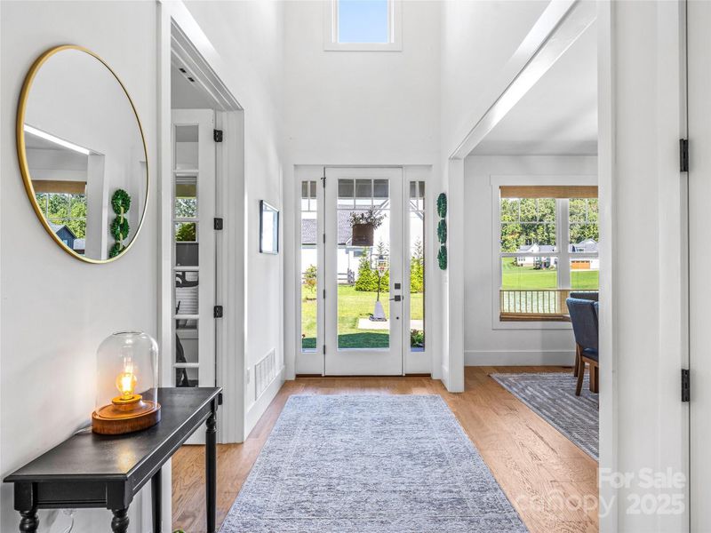Furnished interior view inside a new home in , Mills River (Image 25).