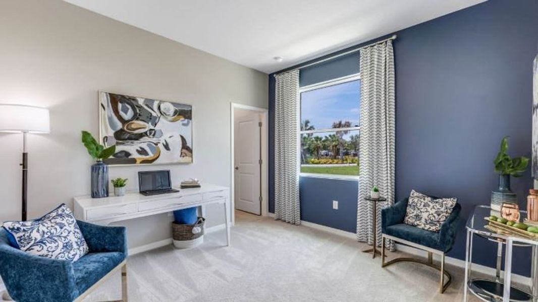 Furnished interior view inside a new home in Star Farms at Lakewood Ranch, Lakewood Ranch (Image 9).