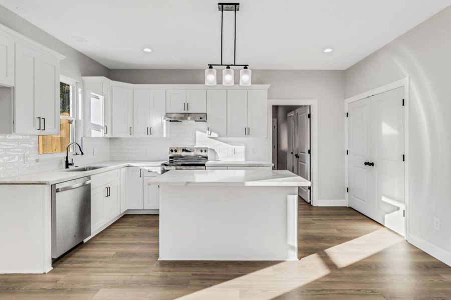 Furnished interior view inside a new home in , Liberty (Image 6). Furnished interior view inside a new home in , Liberty (Image 6).