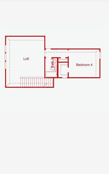 2D floor plan layout of this home in , Celina, TX (Image 5).