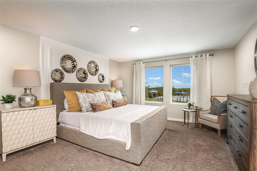 Furnished interior view inside a new home in Scenic Terrace, Lake Hamilton (Image 20).