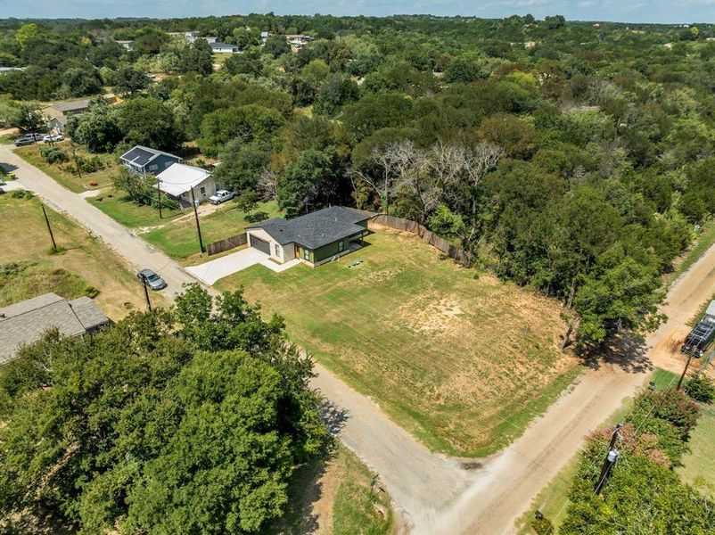 Drone / aerial view of a forest Drone / aerial view of a forest