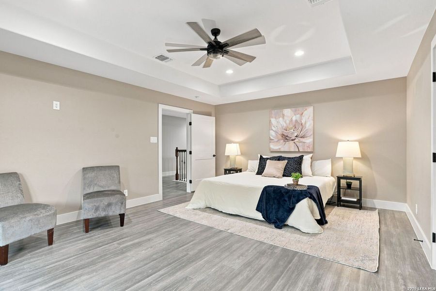 Furnished interior view inside a new home in , San Antonio (Image 42).