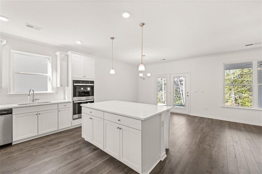 Furnished interior view inside a new home in Wildwood, Covington (Image 10).