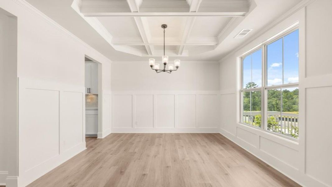 Spacious, unfurnished interior of a new home in Hamptons at Riverwood East, Dallas (Image 26).