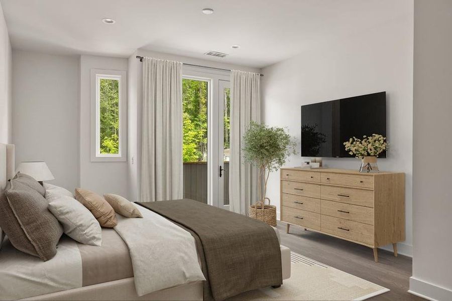 Furnished interior view inside a new home in , Chattahoochee Hills (Image 7).