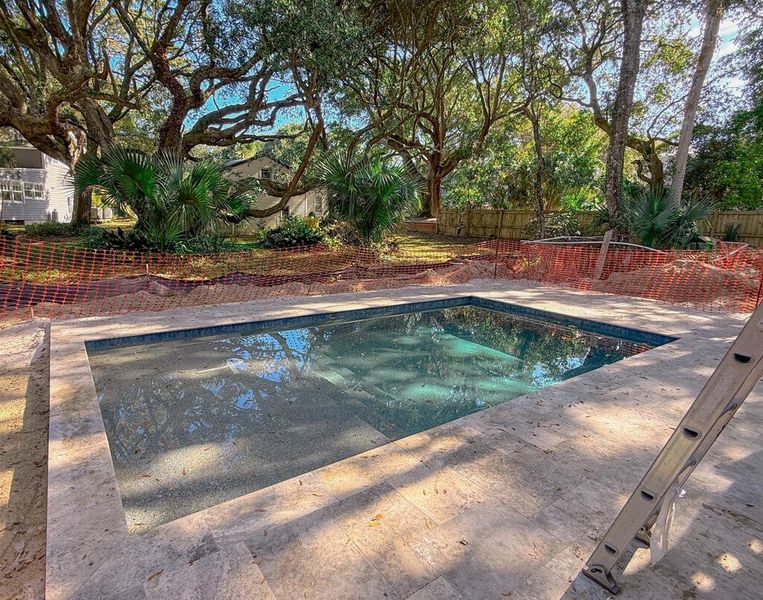 In-progress construction of a new home in , Isle Of Palms, SC (Image 48).