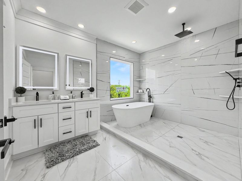 Furnished interior view inside a new home in , North Charleston (Image 29).