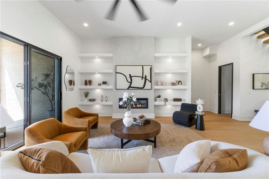 Furnished interior view inside a new home in , McDonough (Image 69).