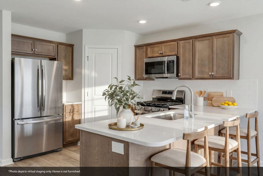 Furnished interior view inside a new home in Ellington, Elgin (Image 7).