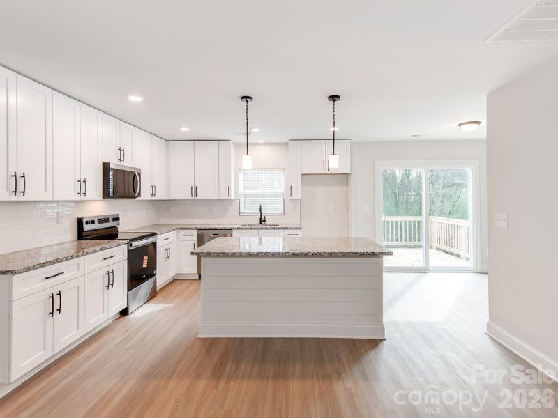 Furnished interior view inside a new home in , Monroe (Image 6).