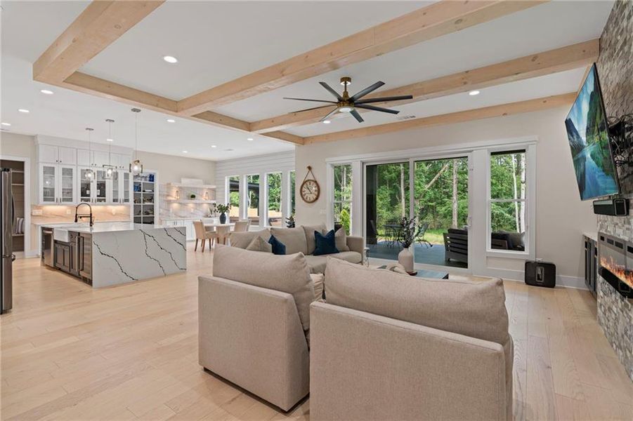 Furnished interior view inside a new home in , Lawrenceville (Image 41).