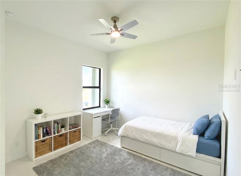 Furnished interior view inside a new home in , Cape Coral (Image 19). Furnished interior view inside a new home in , Cape Coral (Image 19).