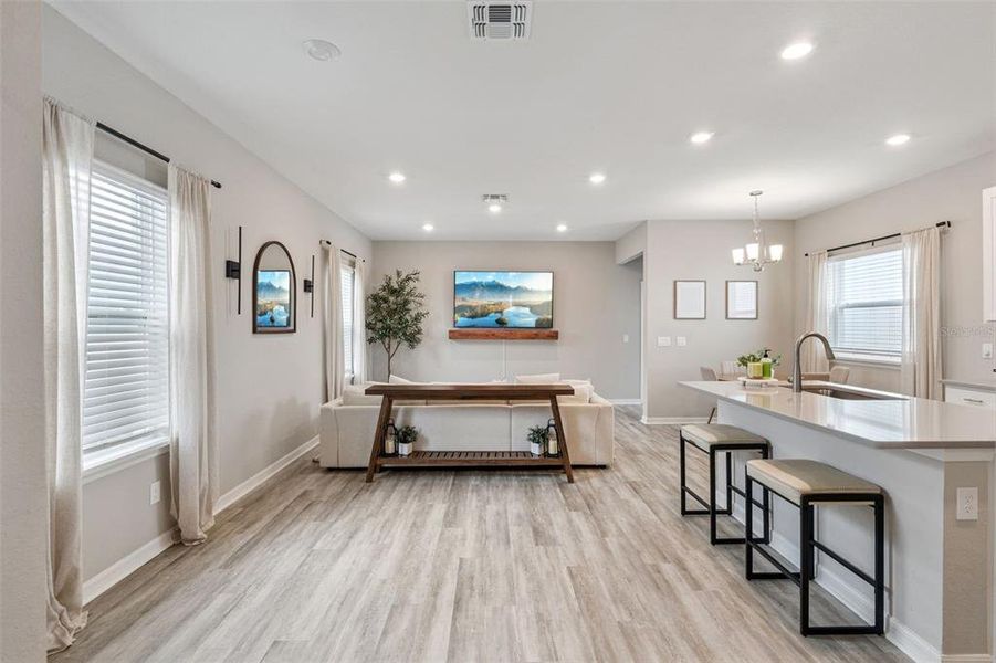 Furnished interior view inside a new home in , St. Cloud (Image 40).