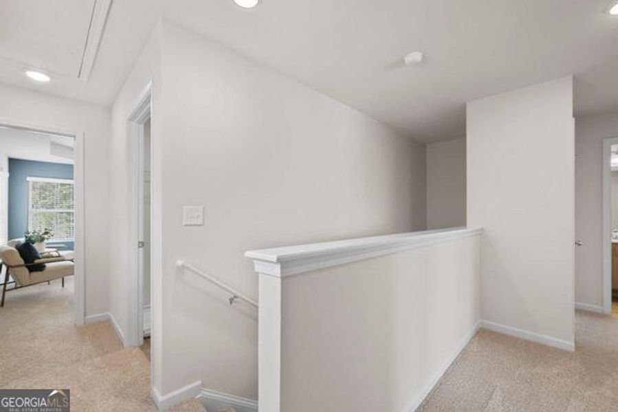 Spacious, unfurnished interior of a new home in Walden Park - The Retreat, Jonesboro (Image 20).